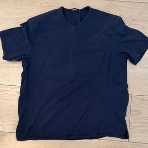Italian Maestro Navy Men's Shirt - Classic Casual Tee